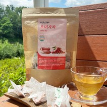 라이프코어 국내산 오미자차 1+1 티백 100개 HACCP인증 오미자티백