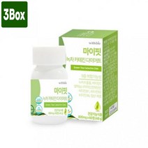 녹차다이어트 카테킨 식물성 녹차 추출물 분말 정 알약형 가르시니아 비타민B군 비타민C 판토텐산 나이아신 셀레늄 MCT오일 체지방관리 콜레스테롤 개선 효능 식약처인증 건강기능식품, 3Box