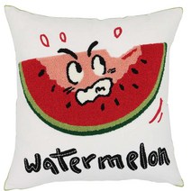 룸빌드 스페셜 북유럽 자수 쇼파 쿠션 커버 세트, 수박 40-3