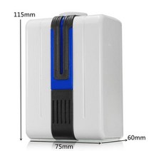 원룸공기청정기 소형 공기정화기 Ionizer-가정용 미니 공기 청정기 가정용 음이온 발생기 9 백만, [01] 미국, 01 파란_01 미국