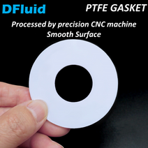 고압세척기부속 부품 노줄 연결 필터 PTFE 가스켓 BSPP 플랜지 위생 실린더 플랫 링 5 6 8 0 2 mm 압력 게, 33 ID 10mm x OD 14mm_01 2mm