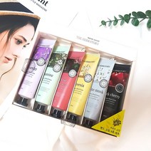 더허브스토리 아로마 모이스처 핸드크림 50ml 6종세트 (촉촉한 손길) / 라벤더 / 자스민 / 로즈 / 프리지아 / 블랙체리 / 화이트머스크 /선물세트, 더허브스토리 아로마 모이스춰 핸드크림 6종세트