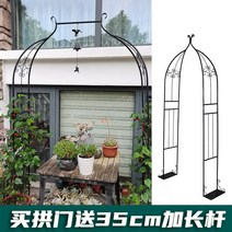 정원울타리 장미 꽃나무 화단 덩굴 지지대 스탠드, 블랙 타입