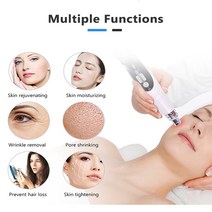 리프팅기기 셀프 탄력 페이스 홈케어 메조테라피 건 RF 워터 인젝터 메조건 EMS 히드라 피부 재생 주름 방, 01 EU PLUG