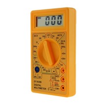 DT-830B 디지털 멀티 미터 전자 테스터 0.5 quotLCD 디스플레이 AC/DC 750/1000V Amp 볼트 옴, 한개옵션0