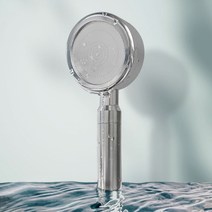 크리썸 알루미늄 고압 수압상승 절수 샤워기 헤드, 2개