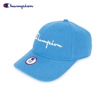 챔피온 리버스웨이브 모자 볼캡 DAD HAT 블루, 화이트:Free