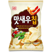 코스모스제과 맛새우칩, 25g, 8개