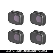 Dji mini 3 pro 중립 밀도 폴라 카메라 드론 필터 uv cpl nd ndpl64816321000 mini 3 pro 필터, 세트 c