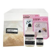 퓨어솝 하수오샴푸바 만들기세트100gx5개- 천연비누 수제비누 샴푸바 비누만들기 KIT, 하수오샴푸바 만들기세트
