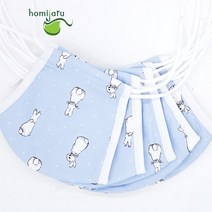 호미자루 국내 제조 면마스크 칼라 소형 파랑 마스크 필터 삽입형 5매, 1개, 5매입