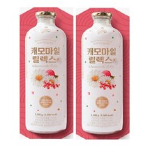 밸런스그로우 캐모마일 릴렉서 만들기 디카페인 카모마일 차 티 릴렉스 효능 CHAMOMILE 이집트산 1200ml, 2병