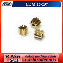 랙기어 10pcs 0 5m 10111213141516171819 치아 0 5mod 스퍼, 19개 이빨, 5mm