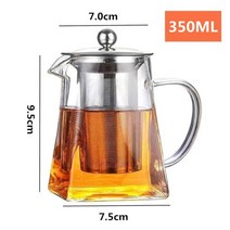 티팟 티메이커 내열유리티포트 홍차 녹차 보이차 83, 350ML