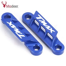 nmax pcx 호환슬라이더 프론트 리어 머플러 가드 페어 CNC 오토바이 액세서리 TMAX560 프론트 머드 가드 펜, 04 TMAX BLUE