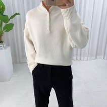 스트릿제이 오슬로 헨리넥 반폴라 니트