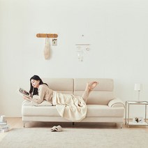 이노센트 순수 조야원단 패브릭 3인용소파 i101964, 베이지