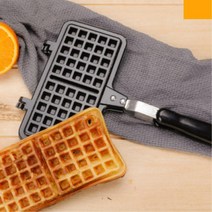 브런치 와플만들기용 사각팬 와플만드는법 와플메이커, 상세페이지참조