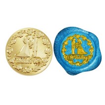 1Pcs 우표 머리 인감 왁스 스탬프 레트로 금속 식물 꽃 Scrapbooking 공예 Diy 결혼식 장식 초대장, 06 06