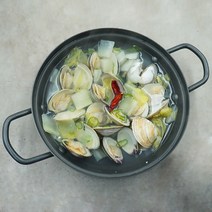백합탕 해감 제철 백상합 밀키트, 칼국수면 추가