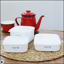 다진마늘보관 주방혼수용품 귀여운프린팅 가벼운무게 플라스틱밀폐용기 냉장고반찬통, 소