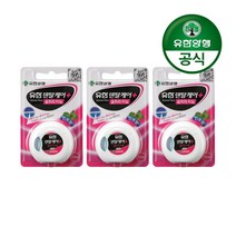 유한양행 [본사직영] 유한덴탈케어 울트라 치실 민트향 50mX3개, 1개