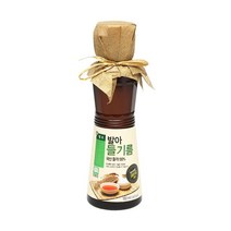 청오 국내산 발아 들기름 160ml, 단품