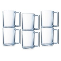 피트니스 내열강화 머그컵세트, 피트니스 내열강화머그6p(400ml)