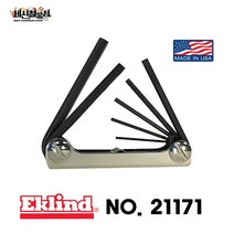 [세신철물점] 미국 EKLIND NO.21171 접렌치 7P 접육각렌치 접렌치세트 이클라인드, NO.21171/1개, 1개