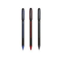 유니 제트스트림 캡식펜 뚜껑식 1.0mm sx101-10 블랙/레드/블루, 블랙, 4개
