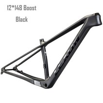 자전거프레임 2023 렉슨 카본 MTB 프레임 29er 플러스 142/148x12mm 스루 액슬 부스트 산악 자전거 하드 테일 15/17/19 인치 BSA XDB DPD 바이크 프, 19, 12 148 BOOST BLACK