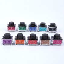 만년필 캘리그라피 잉크 딥펜 깃털펜 병잉크 15ml, 2.그린 (IN-76)