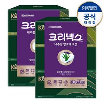 크리넥스 내추럴 알로에 로션 각티슈 150매 x 3개입 2개(총 6각), 1개