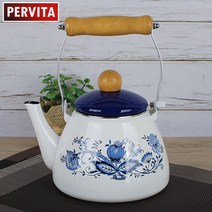 DHK 법랑주전자(쯔비벨) 커피주전자 예쁜주전자 티포트 차주전자 인덕션사용가능, 쯔비벨, 1.5L