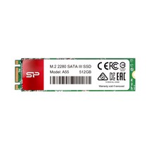 실리콘파워 A55 M.2 2280 SATA III SSD, 512GB