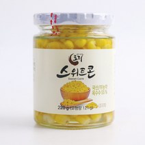 [프레시멘토] 토리식품 옥수수병조림, 220g, 1병