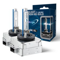 차량용 HID 헤드램프 D3S 5000K (1 Set), 2개입, 백색 빛, D2R