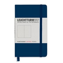 LEUCHTTURM POCKET NOTE(NAVY), SQUARE