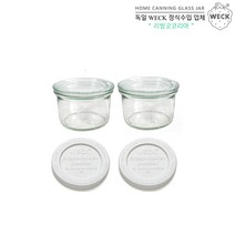 WECK 기본형165ml(No.976)_PE뚜껑 2개 세트, 단품