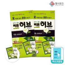 광동제약 내가그린 빠른허브 헤어칼라 염색약 1호 1호(파우치) 2호, 빠른허브1호자연흑갈색(파우치) 2개+헬시링크마스크1팩