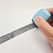 개인정보 보호 유출 방지 롤러 송장지우개 스탬프,