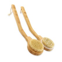 다살라 소프트 스크럽 우드 바디 브러쉬, 기본형 1개+지압형 1개