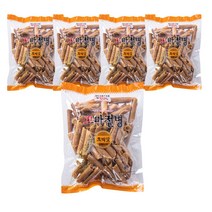 정성제과 옛날과자 꼬마 전병 호박맛 225g x 5봉