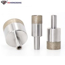 연마기 HNHONGXIANG 스트레이트 생크 소결 다이아몬드 코어 드릴 비트 유리 타일 세라믹, [03] total length 60mm, [11] 13mm