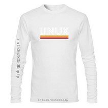 서버컴퓨터 데스크탑 노트북 2022 남자 의류 남자 리눅스 우분투 유닉스 리누스 티셔츠 코튼 탑스 빈티지 반소매 라운드 칼라 티셔츠 프린트 티셔츠, XL, zwhite