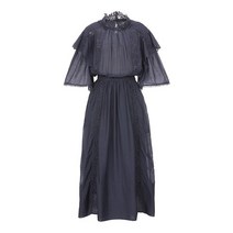 22FW ISABEL MARANT 이자벨마랑 여성 레이스 원피스 차콜 RO2199 22A039E