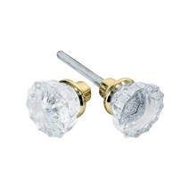 Tuff Stuff Tools 장붓구멍 잠금 크리스탈 유리 문 손잡이 교체 세.. 정품보장, Brass