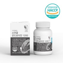 자연해답 소연골 콘드로이친 1200, 1박스 (60정)