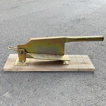 약작두 약초 약재 수동 작두 소형 스텐 가정용 동태, 단일모델