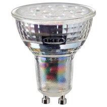 이케아 솔헤타 LED전구 GU10 345루멘 밝기조절가능 지름5cm, 1개, 이미지참조